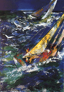 High Seas Sailing II by LeRoy Neiman
