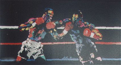 Holyfield - Tyson by LeRoy Neiman