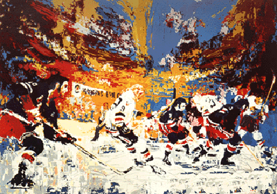 Ice Men by LeRoy Neiman