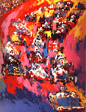 Indy Start by LeRoy Neiman