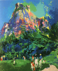 International Golf Foursome by LeRoy Neiman