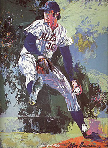 Jerry Koosman by LeRoy Neiman