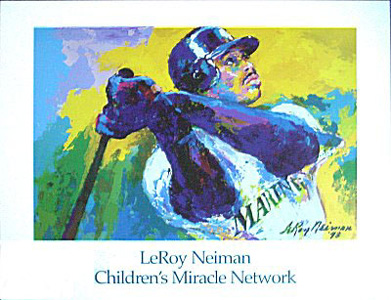 Ken Griffey by LeRoy Neiman