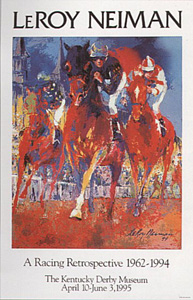 Kentucky Racing by LeRoy Neiman