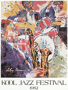 Kool Jazz Festival by LeRoy Neiman