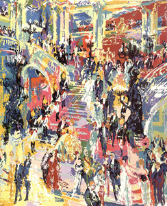 Le Grand Escalier De L'Opera by LeRoy Neiman