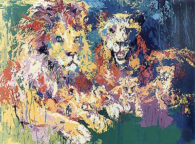 Lion's Pride by LeRoy Neiman