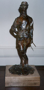 Horse Racing Suite (Bronze) Male Jockey by LeRoy Neiman