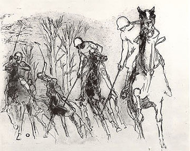 Malletmen by LeRoy Neiman