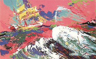 Moby Dick Suite (Moby Dick Assault) by LeRoy Neiman