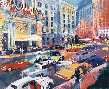 Nob Hill by LeRoy Neiman