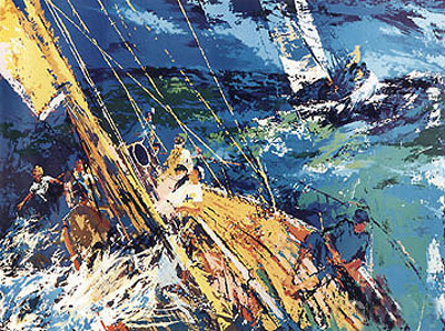 Ocean Sailing by LeRoy Neiman