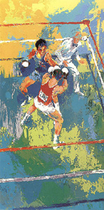 Olympic Boxing, Moscow 1980 by LeRoy Neiman