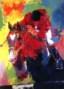 Olympic Jumper by LeRoy Neiman