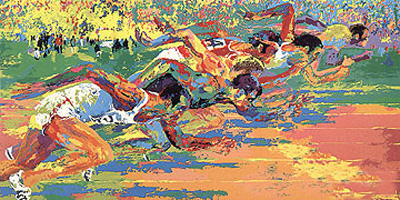 Olympic Track by LeRoy Neiman