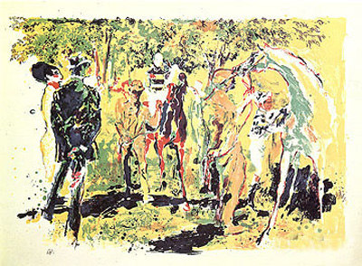 Paddock II by LeRoy Neiman