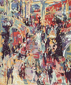 Paris Opera by LeRoy Neiman