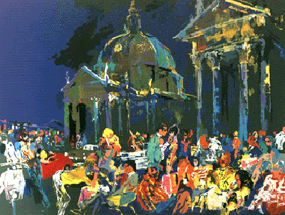 Piazza del Popolo - Rome II by LeRoy Neiman