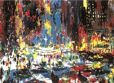 Plaza Square by LeRoy Neiman