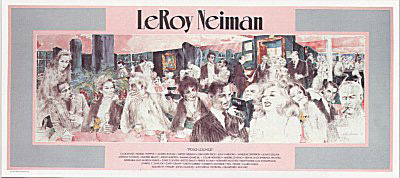 Polo Lounge I by LeRoy Neiman