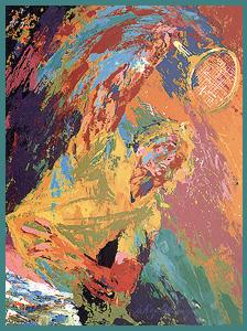 Power Serve by LeRoy Neiman