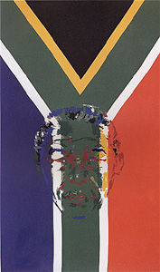 President Nelson Mandela by LeRoy Neiman