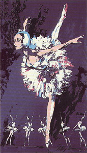 Prima Ballerina by LeRoy Neiman