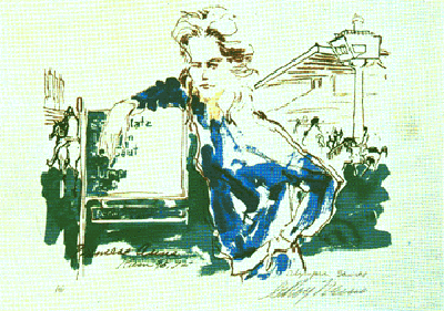 Princess Anne by LeRoy Neiman