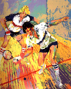 Racquetball by LeRoy Neiman