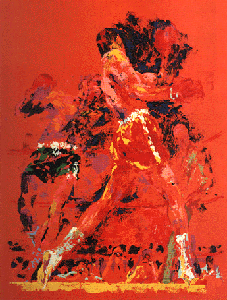 Red Boxers by LeRoy Neiman
