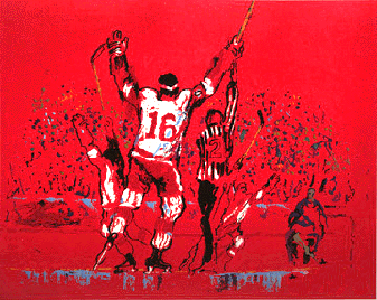 Red Goal by LeRoy Neiman
