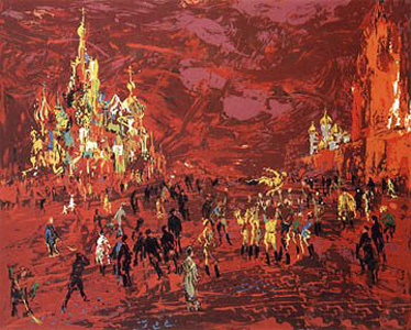 Red Square by LeRoy Neiman