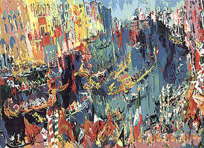 Regatta of the Gondoliers by LeRoy Neiman