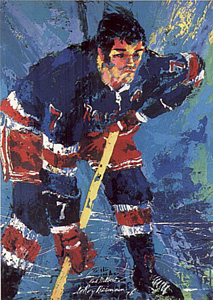 Rod Gilbert by LeRoy Neiman