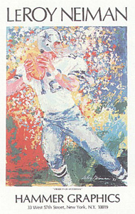 Roger Staubach by LeRoy Neiman