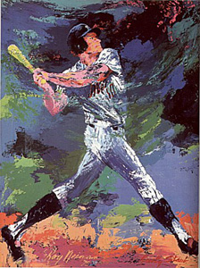 Rusty Staub by LeRoy Neiman