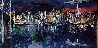 San Francisco Nocturne by LeRoy Neiman