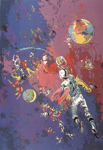 Satellite Football by LeRoy Neiman