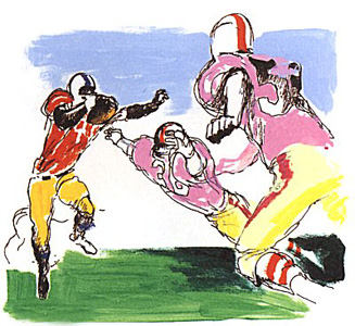 Football Suite II (Scampering Back II) by LeRoy Neiman