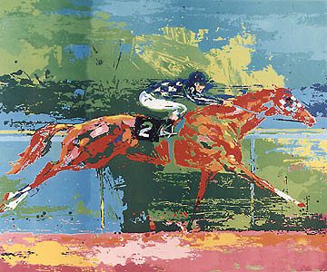 Secretariat (Big Red) by LeRoy Neiman