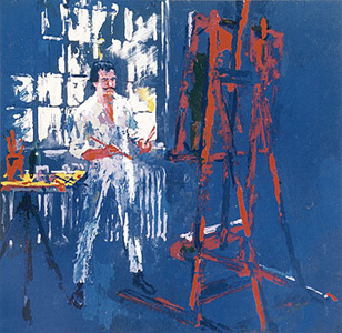 New York Suite (Portrait) by LeRoy Neiman