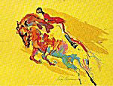 Show Jumper by LeRoy Neiman