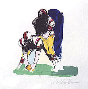 Football Suite II (Snap II) by LeRoy Neiman