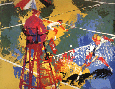 Sudden Death by LeRoy Neiman