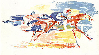 Swiss Race by LeRoy Neiman