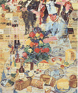 The Chef - La Cuisine Francaise by LeRoy Neiman