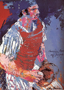 Thurman Munson by LeRoy Neiman