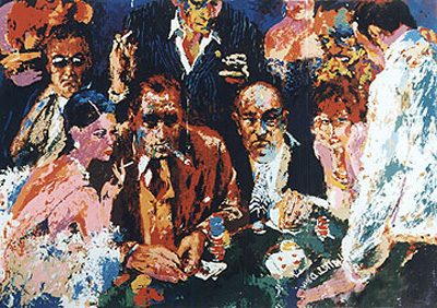 Vegas Blackjack by LeRoy Neiman