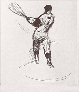 Baseball Player Suite (Warm Up Swing) by LeRoy Neiman