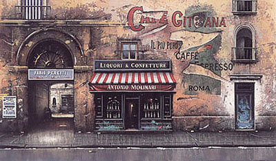 Cafe Gitana, Roma by Thomas Pradzynski